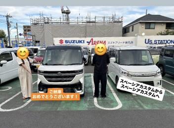 スペーシアカスタムご納車させていただきました